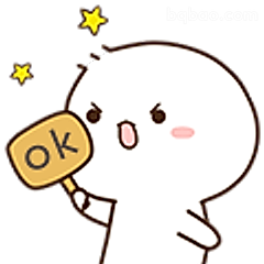 举牌OK小可爱