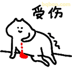 受伤小猫求安慰