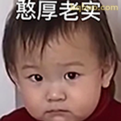 憨厚老实小表情