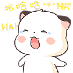 哈哈大笑小猫