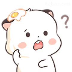 头上煎蛋的小白猫