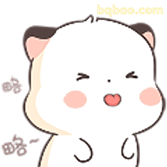 小猫眯眼笑