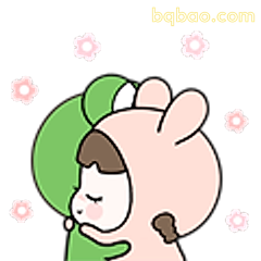 樱花树下抱抱