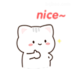 nice~猫咪点赞