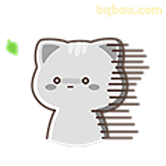 小猫被风吹懵了