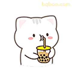 奶茶猫喝到满足